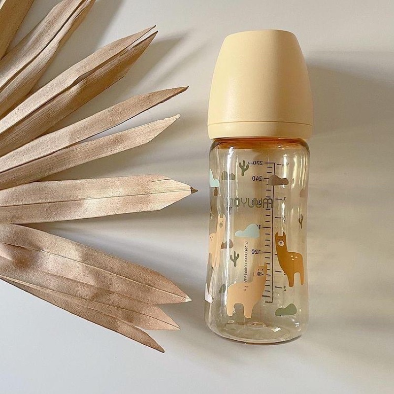 Bình sữa Moyuum Hàn Quốc 170ml/270ml (Llama, Lạc Đà, Limited)