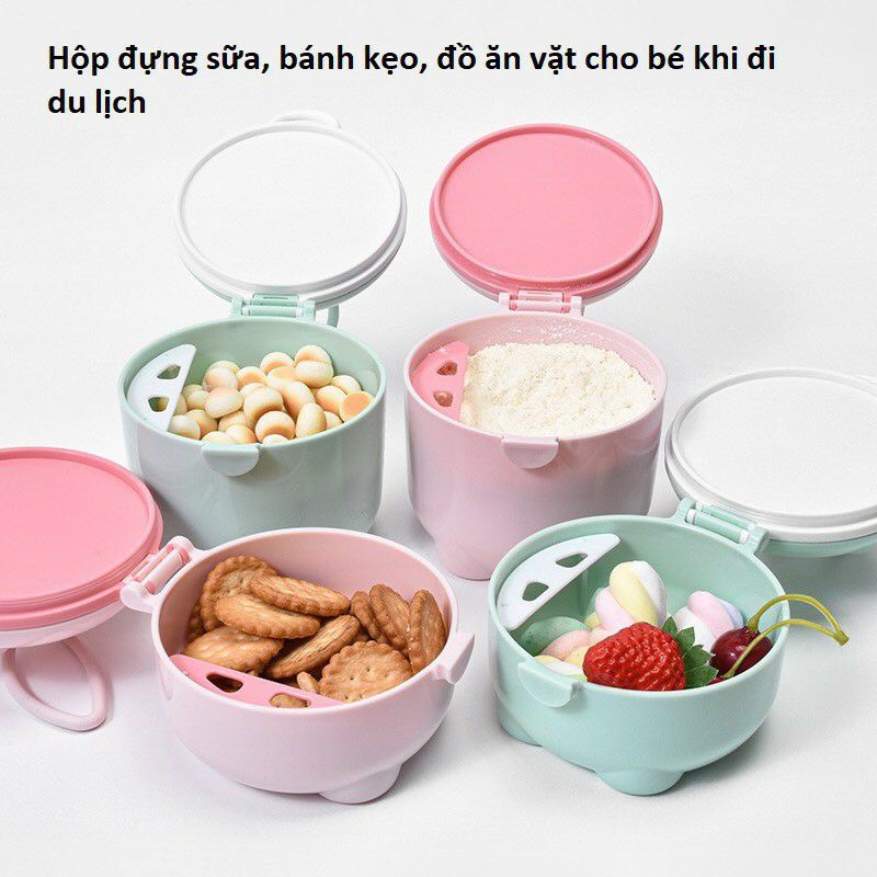 Hộp đựng sữa, chia sữa tiện dụng cho bé