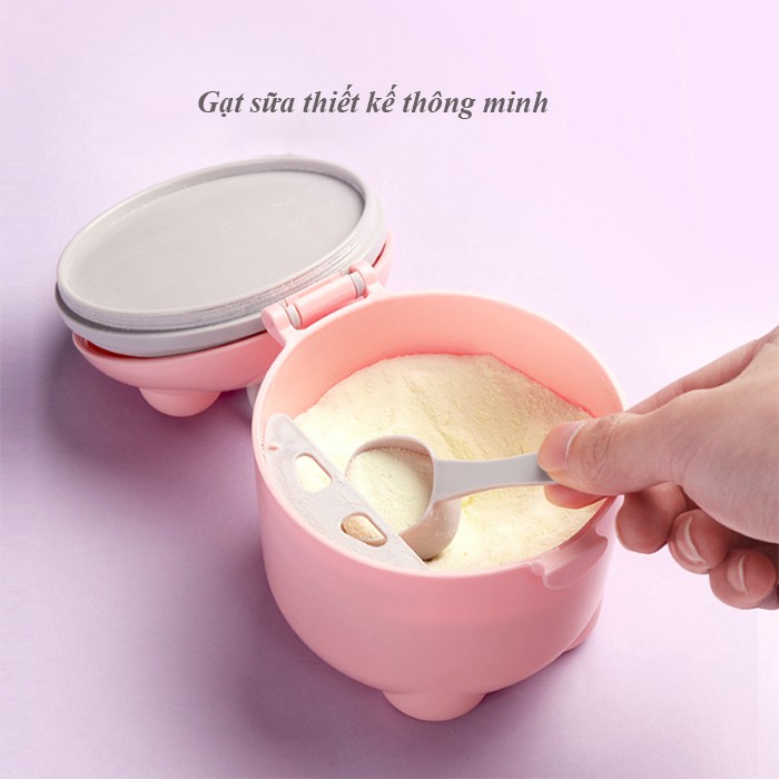 Hộp đựng sữa, chia sữa tiện dụng cho bé