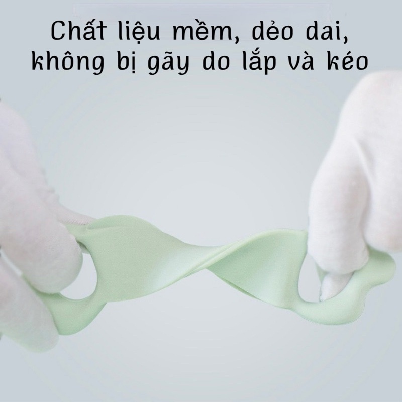 Tay cầm silicon cho các loại bình sữa Moyuum, Hegen, Avent, Pigeon...