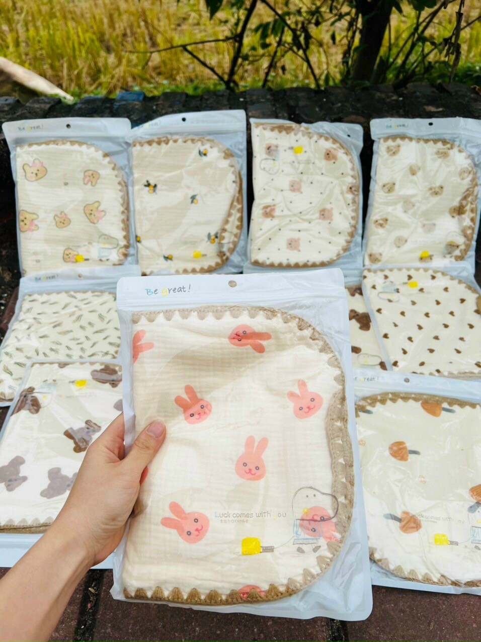 Gối xô Manny cao cấp 10 lớp siêu mềm cho bé