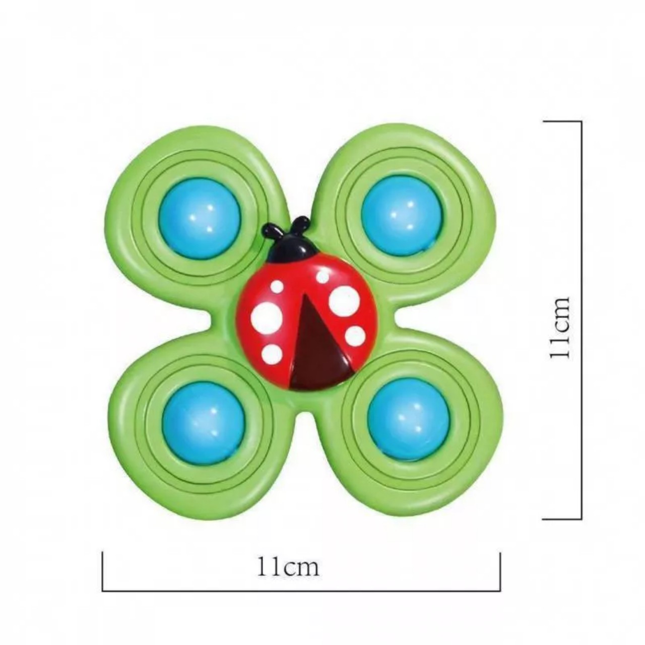 Set đồ chơi 3 con quay spinner, chong chóng dính tường, âm thanh vui nhộn cho bé
