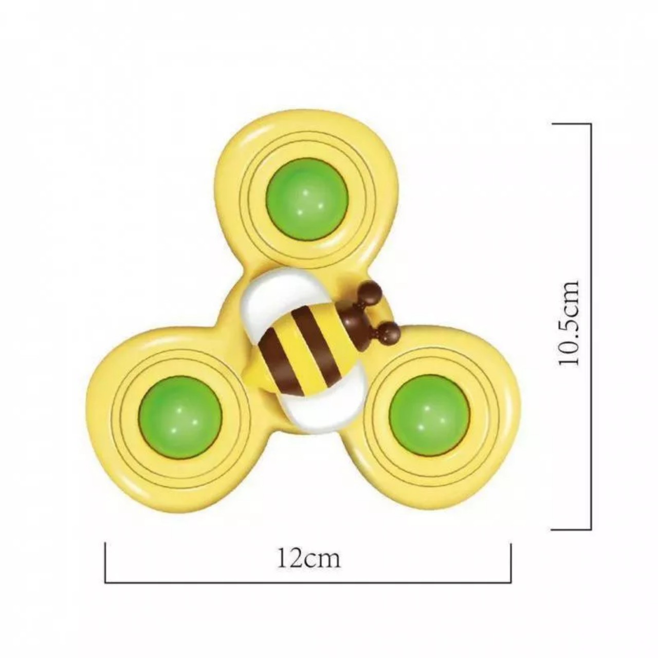 Set đồ chơi 3 con quay spinner, chong chóng dính tường, âm thanh vui nhộn cho bé