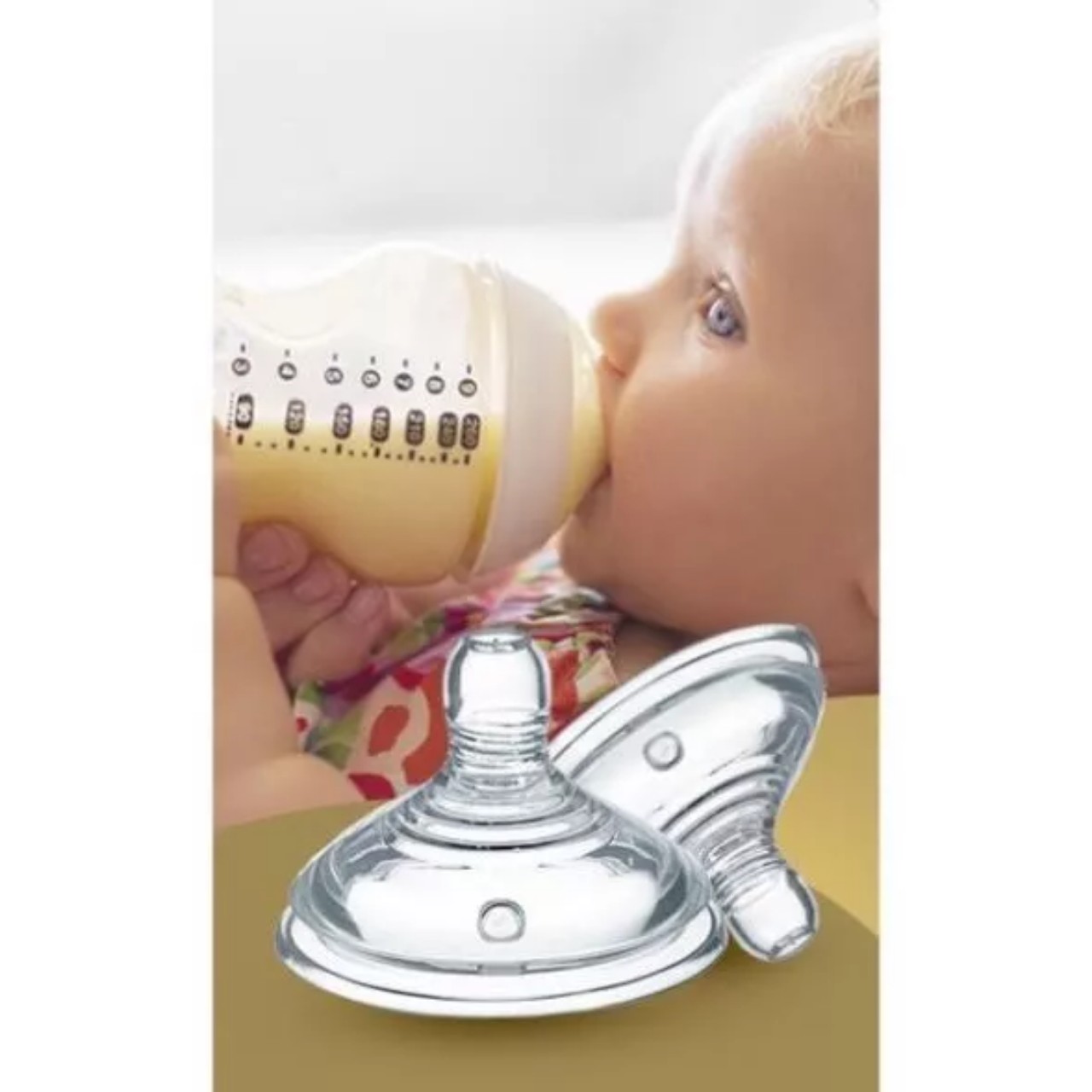 Núm ti silicon siêu mềm tự nhiên cho bình Tommee Tippee (giá 1 núm)