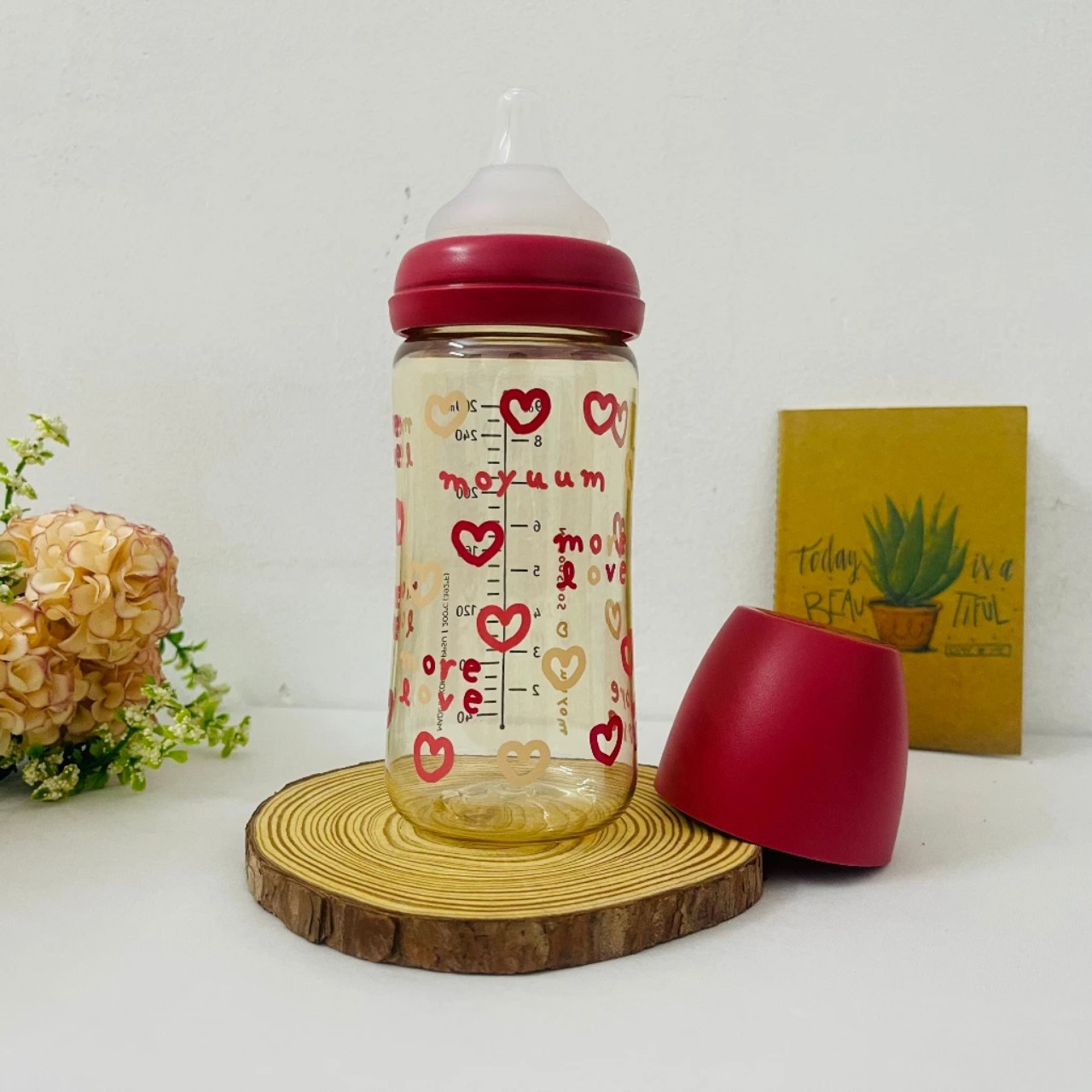 Bình sữa Moyuum Hàn Quốc 170ml/270ml Trái Tim (More Love Edition)