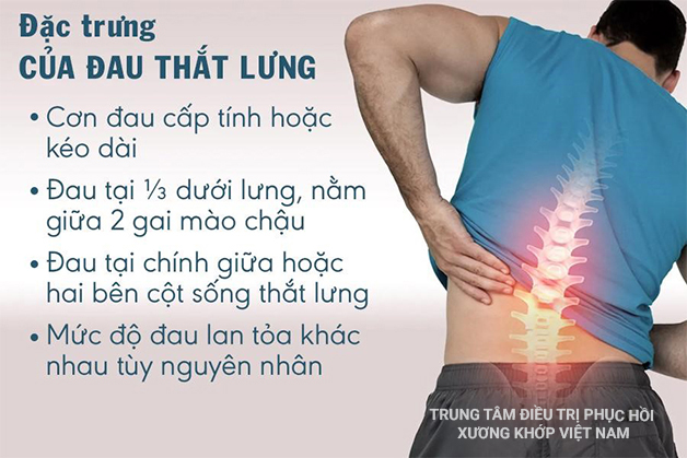 Đau lưng xuất phát từ những hoạt động mỗi ngày