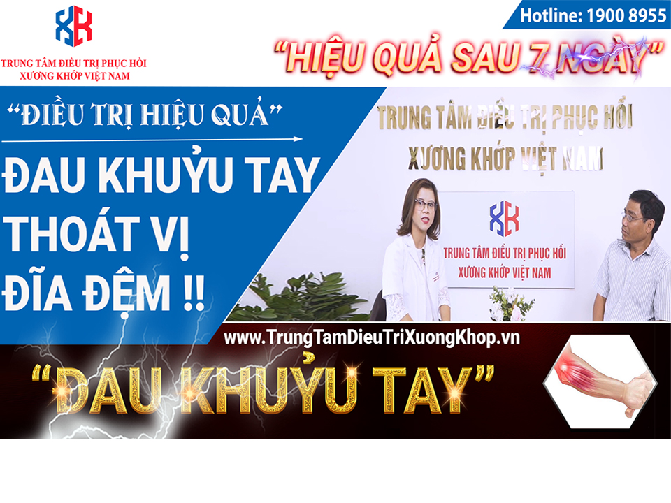 ĐAU KHỦY TAY THOÁT VỊ ĐĨA ĐỆM