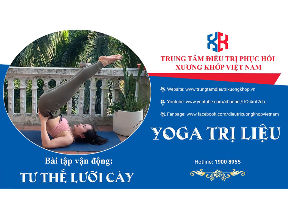 Bài tập vận động (YOGA) - Tư thế Lưỡi Cày