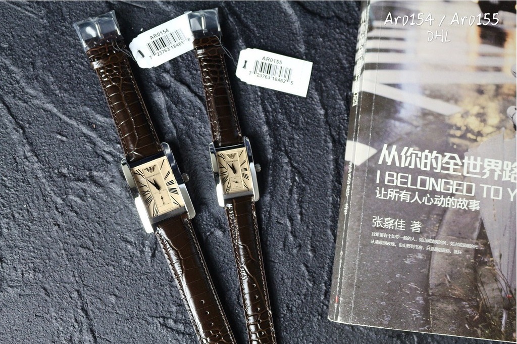 Ar0155 Store |Đồng Hồ Emporio Armani Cặp Đôi AR0154-AR0155