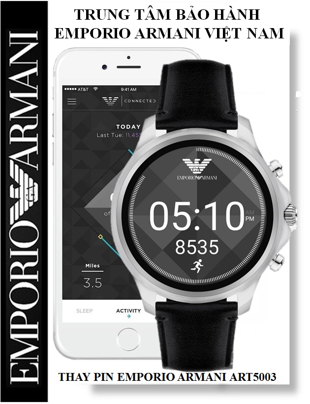 Sửa chữa đồng hồ thông minh Emporio Armani Smartwatch ART