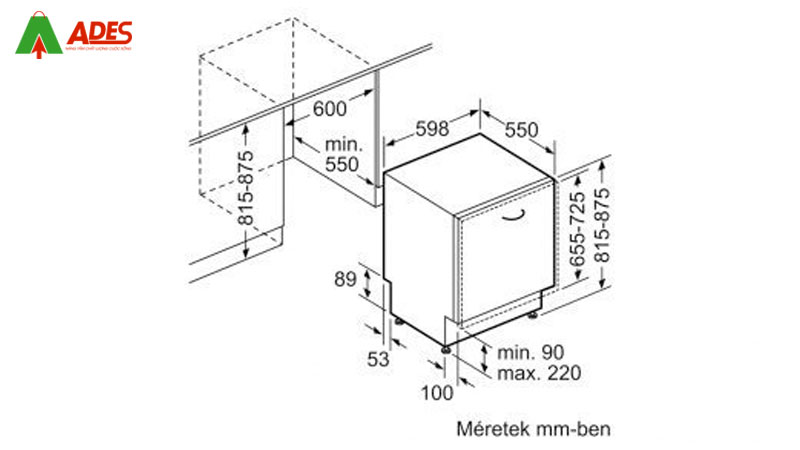 May rua bat Bosch SMV45GX02E