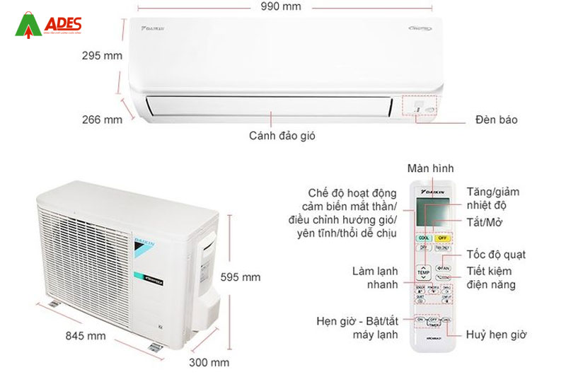 Dieu hoa Daikin Inverter FTKC71TVMV/RKC71TVMV