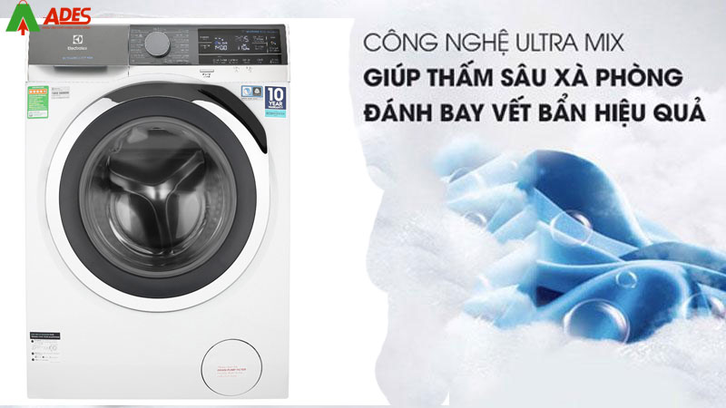 Cong nghe UltraMix danh bay vet ban, giup quan ao giu mau