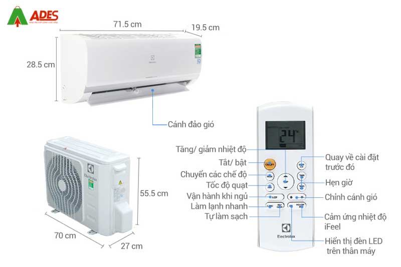 Dieu hoa Electrolux ESV09HRK-A3