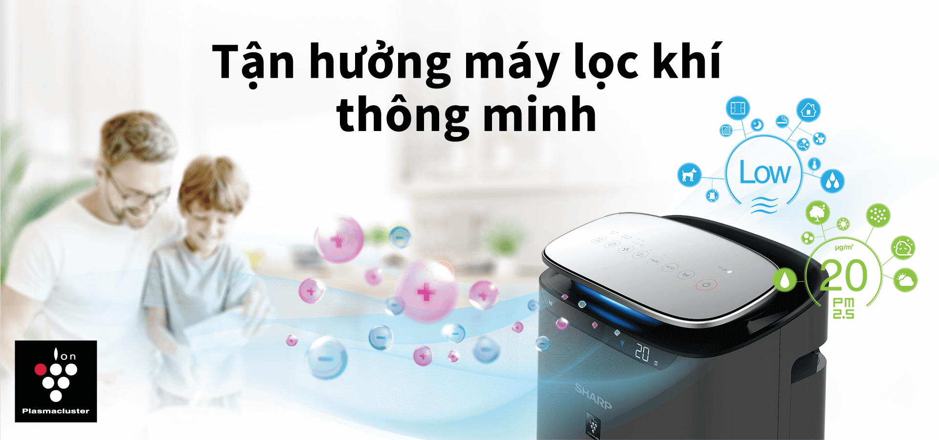Lợi ích khi sử dụng máy lọc không khí