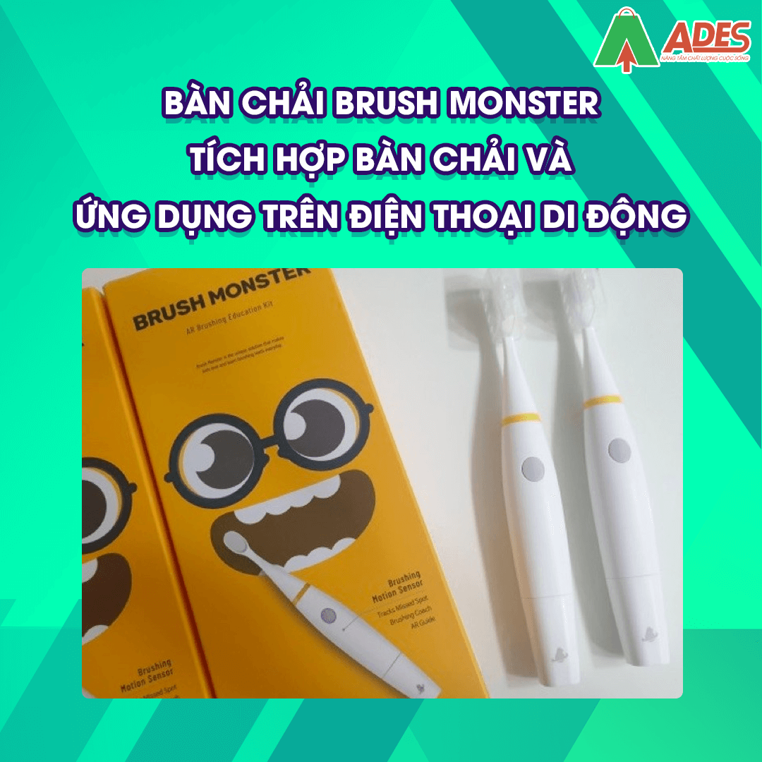 Ban chai dien Brush Monster