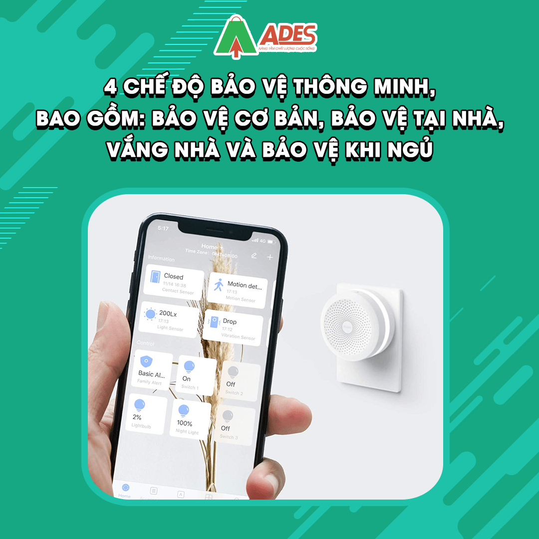 Bo dieu khien trung tam Homekit Aqara M1S 