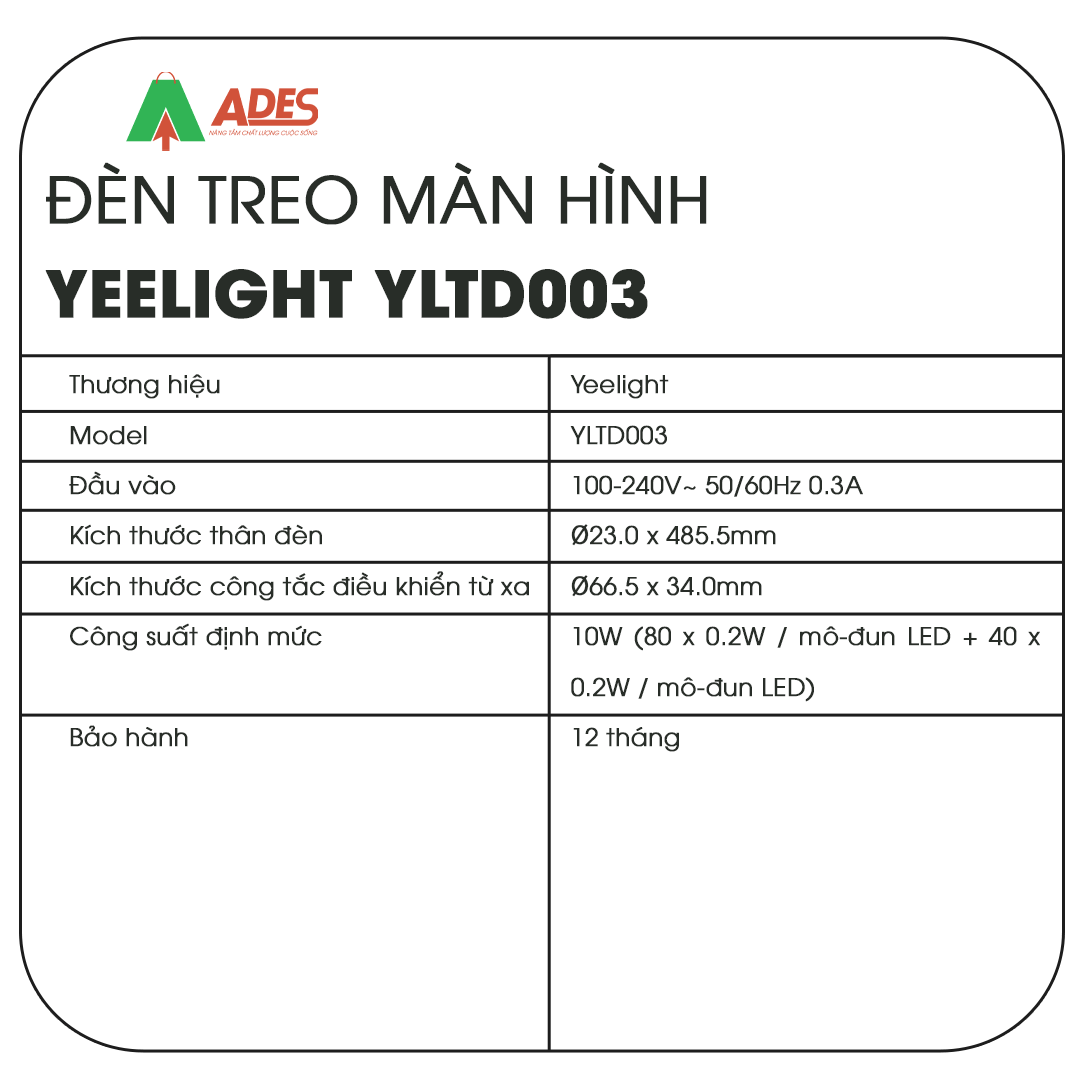 Xiaomi Yeelight YLTD003 Pro