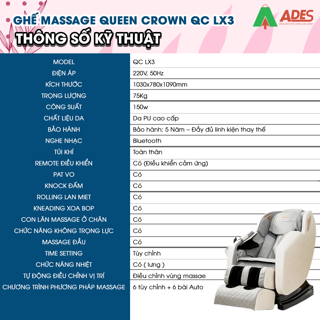 Queen Crown QC LX3