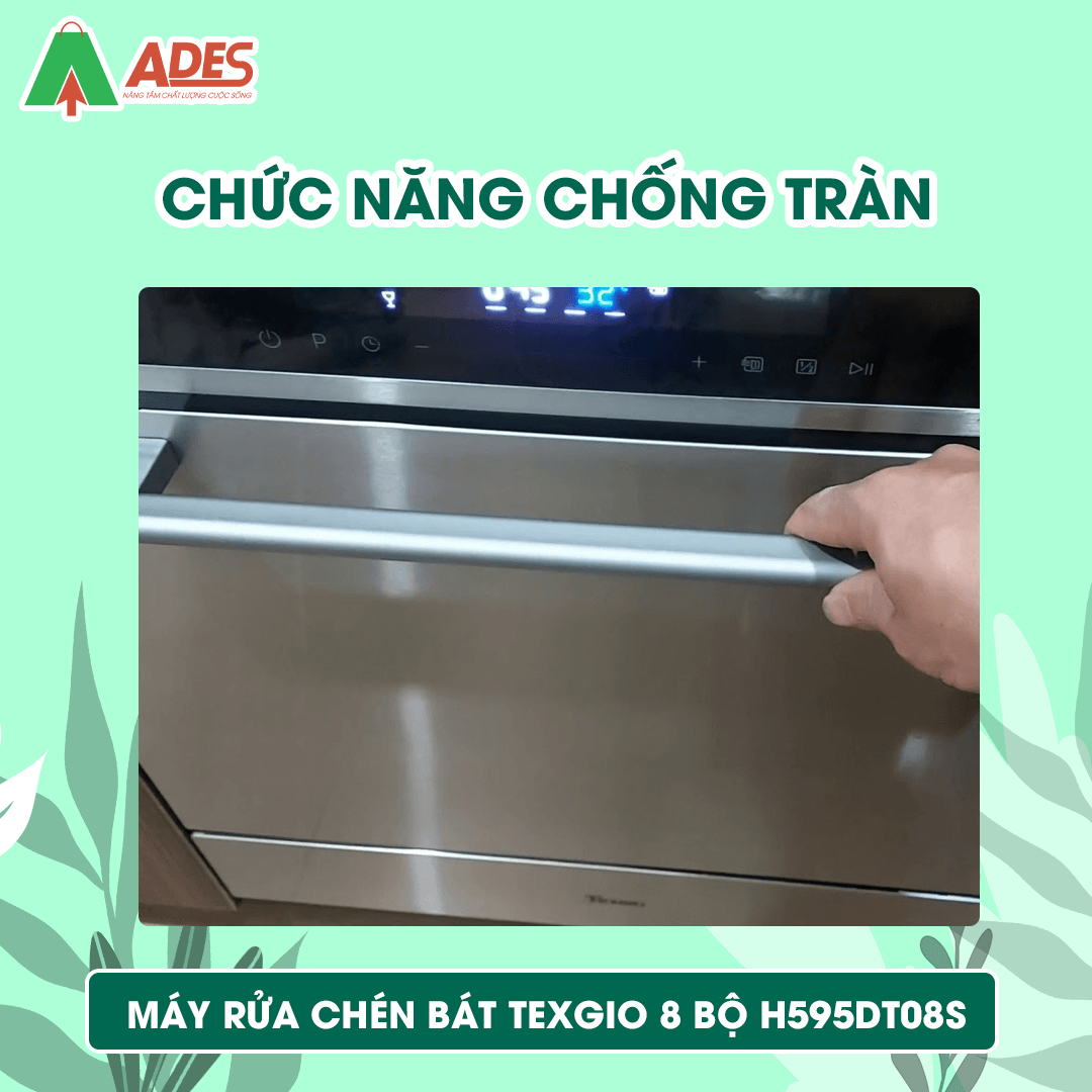 Texgio H595DT08S chuc nang chong tran