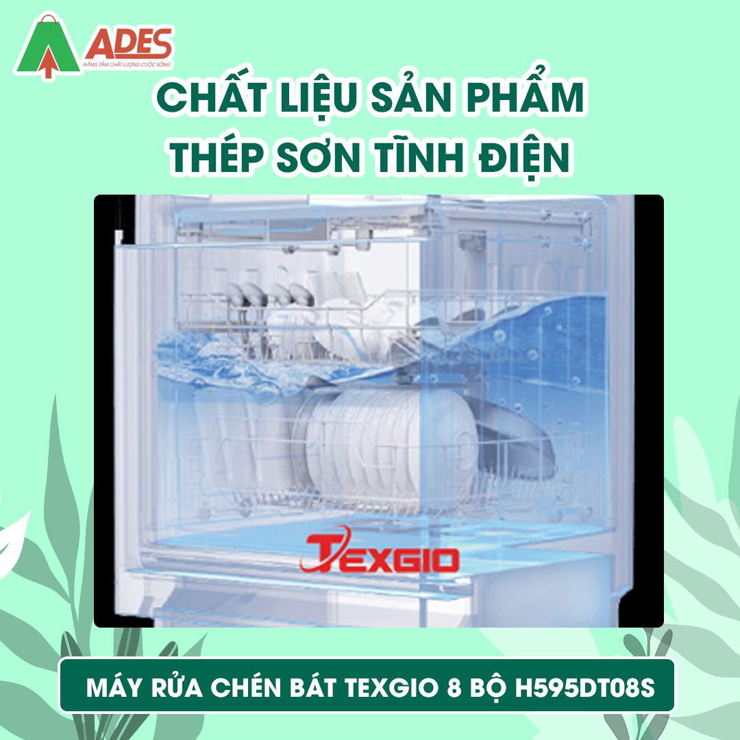 Texgio H595DT08S chat lieu thep son tinh dien