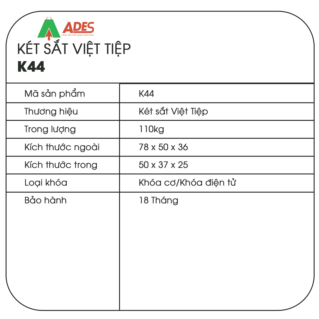 Ket sat Viet Tiep K44