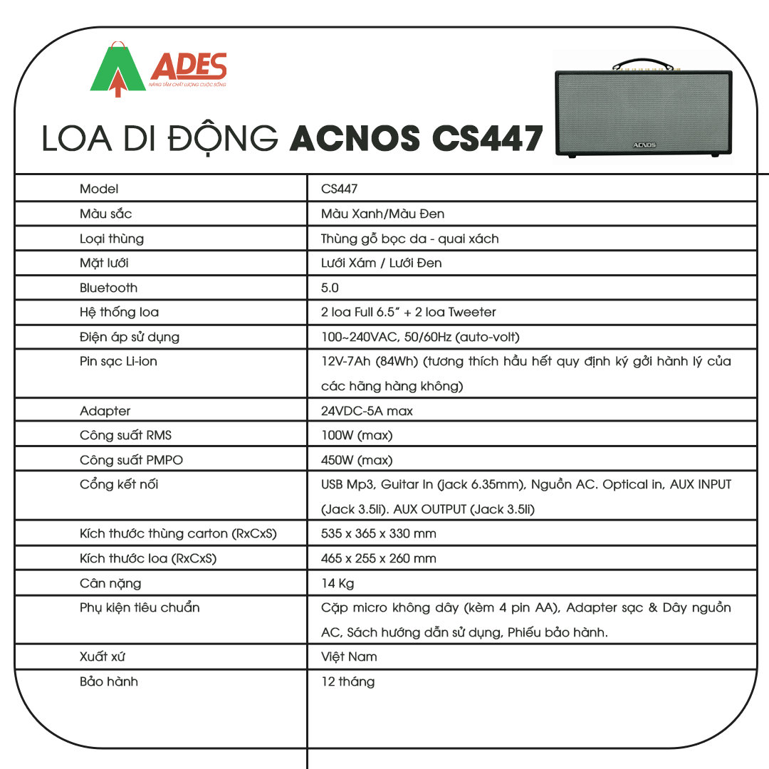 Acnos CS447