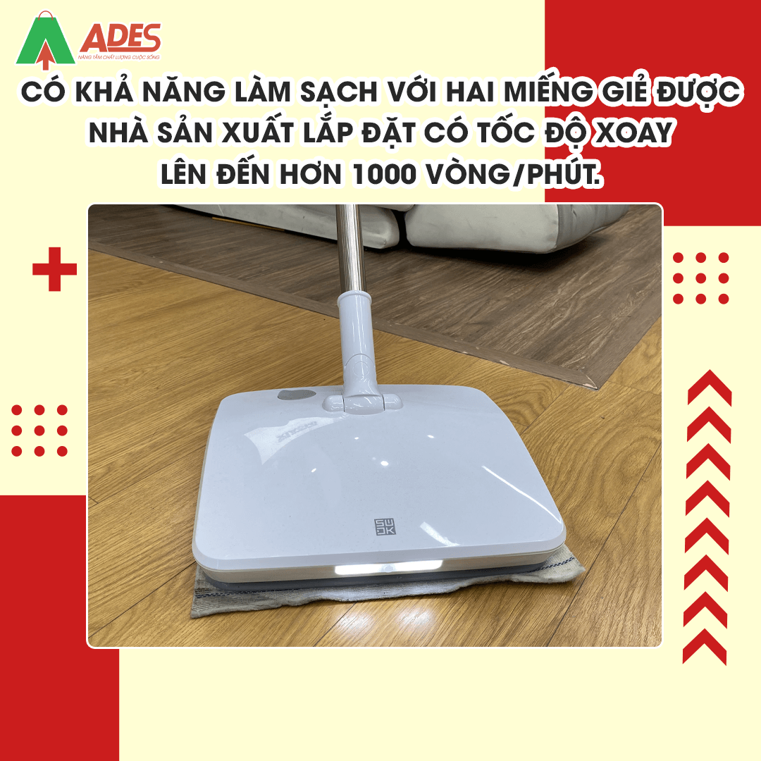 Máy lau nhà không dây Xiaomi SWDK D260 thông minh