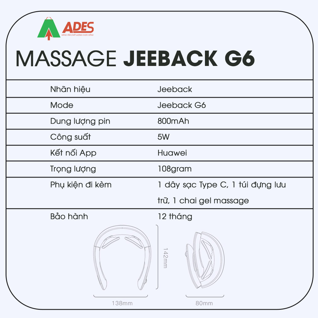 may massage co Xiaomi Jeeback G6