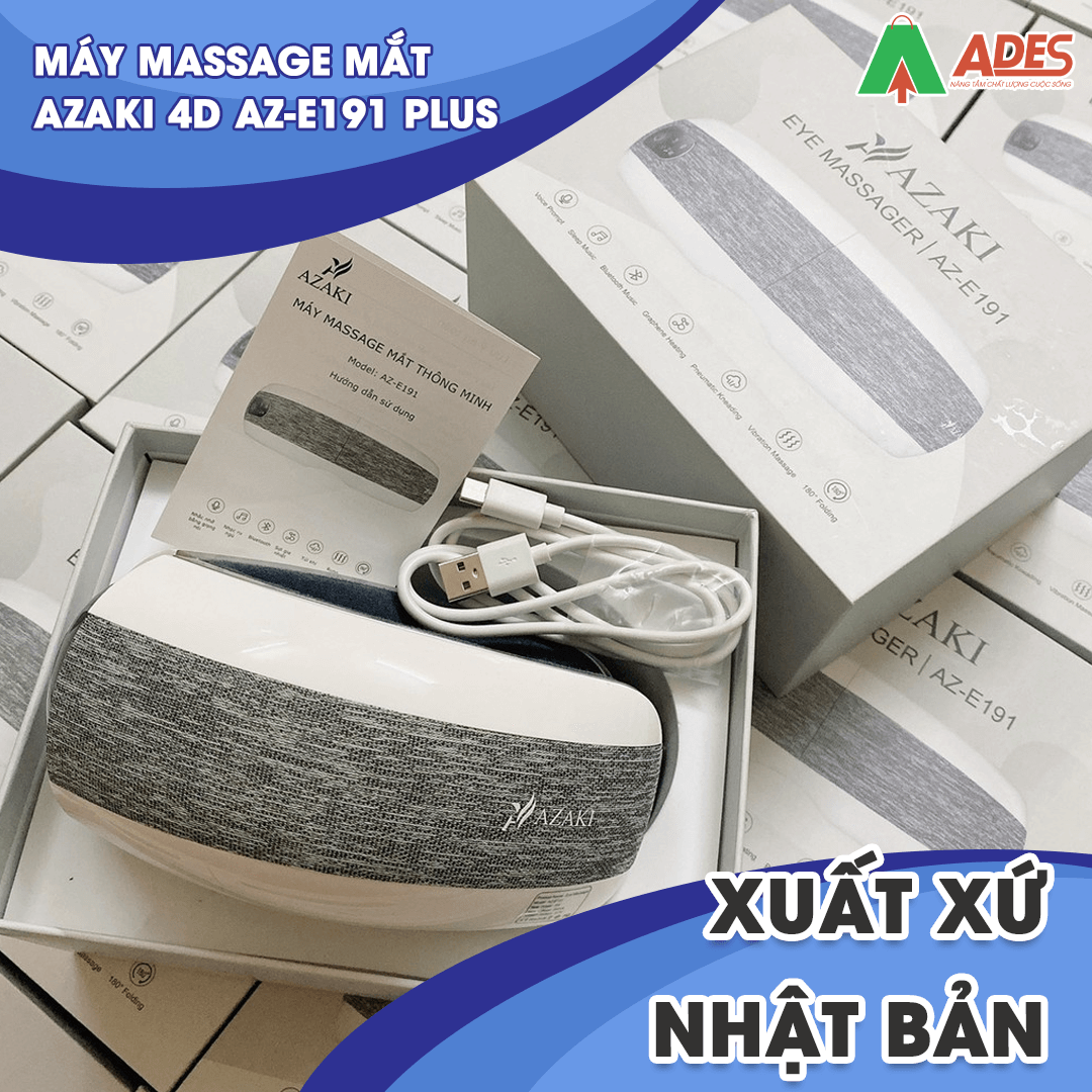 May Massage Azaki 4D AZ E191 xuat xu nhat bạn