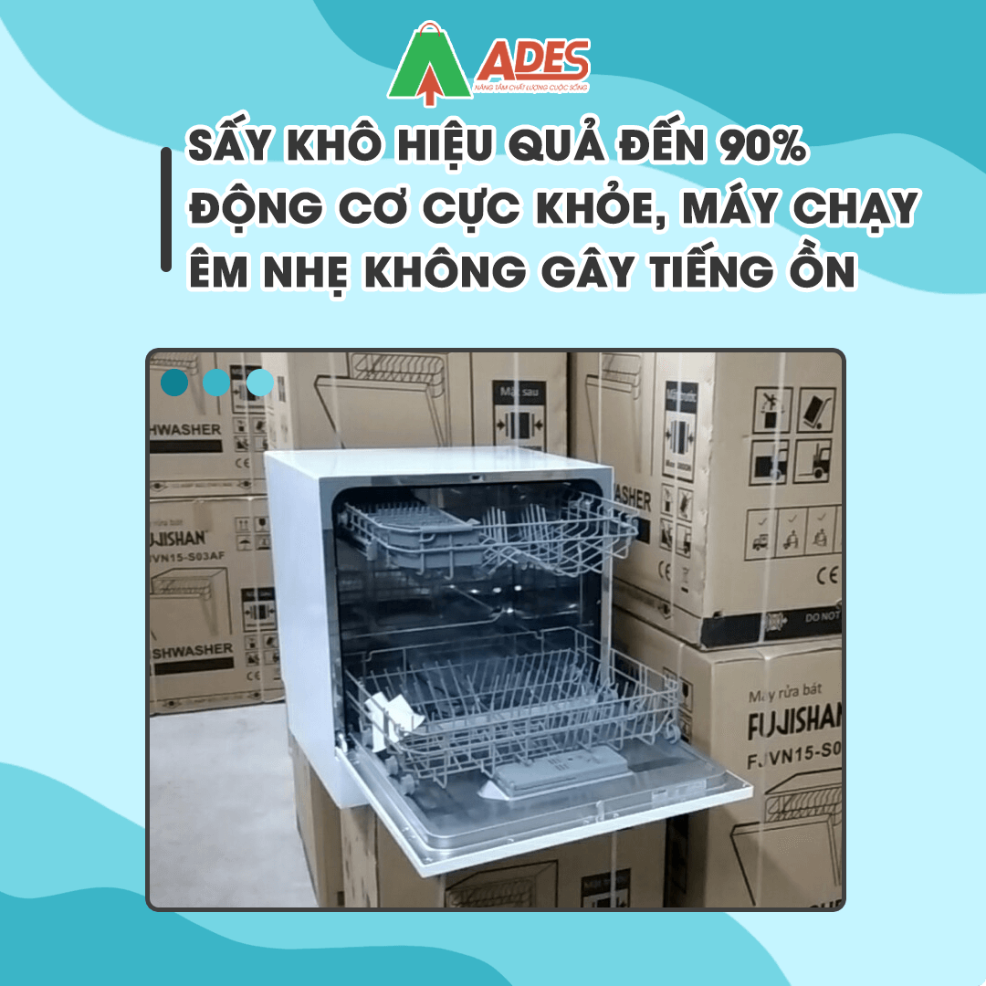 Máy rửa bát gia đình độc lập 8 bộ FJVN08-S05F