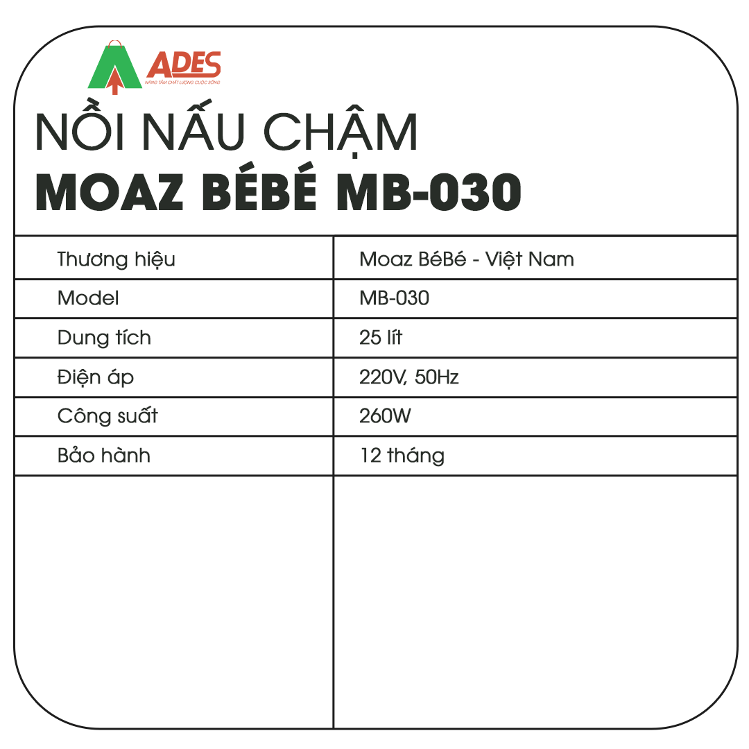 Noi nau cham Moaz Bebe MB- 030