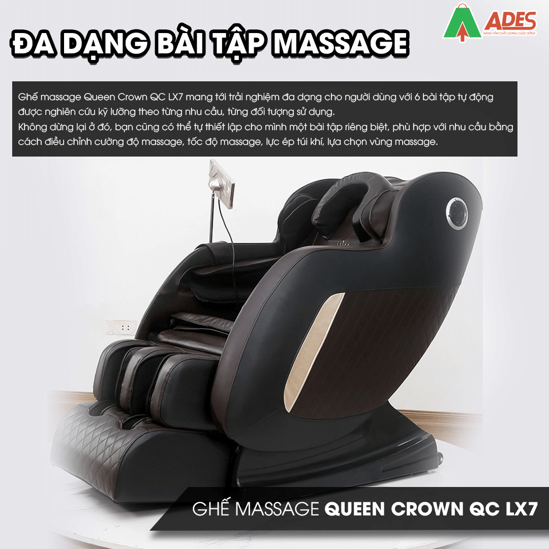 Queen Crown QC LX7 da dang bai tap