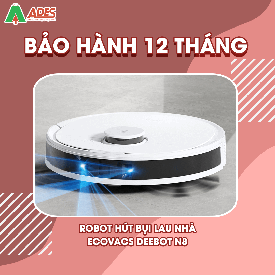 Ecovacs Deebot N8 bao hanh 12 thang