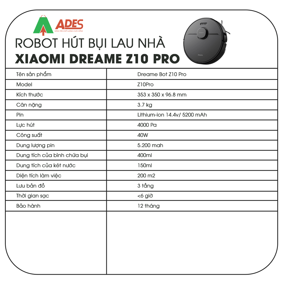 Xiaomi Dreame Z10 Pro