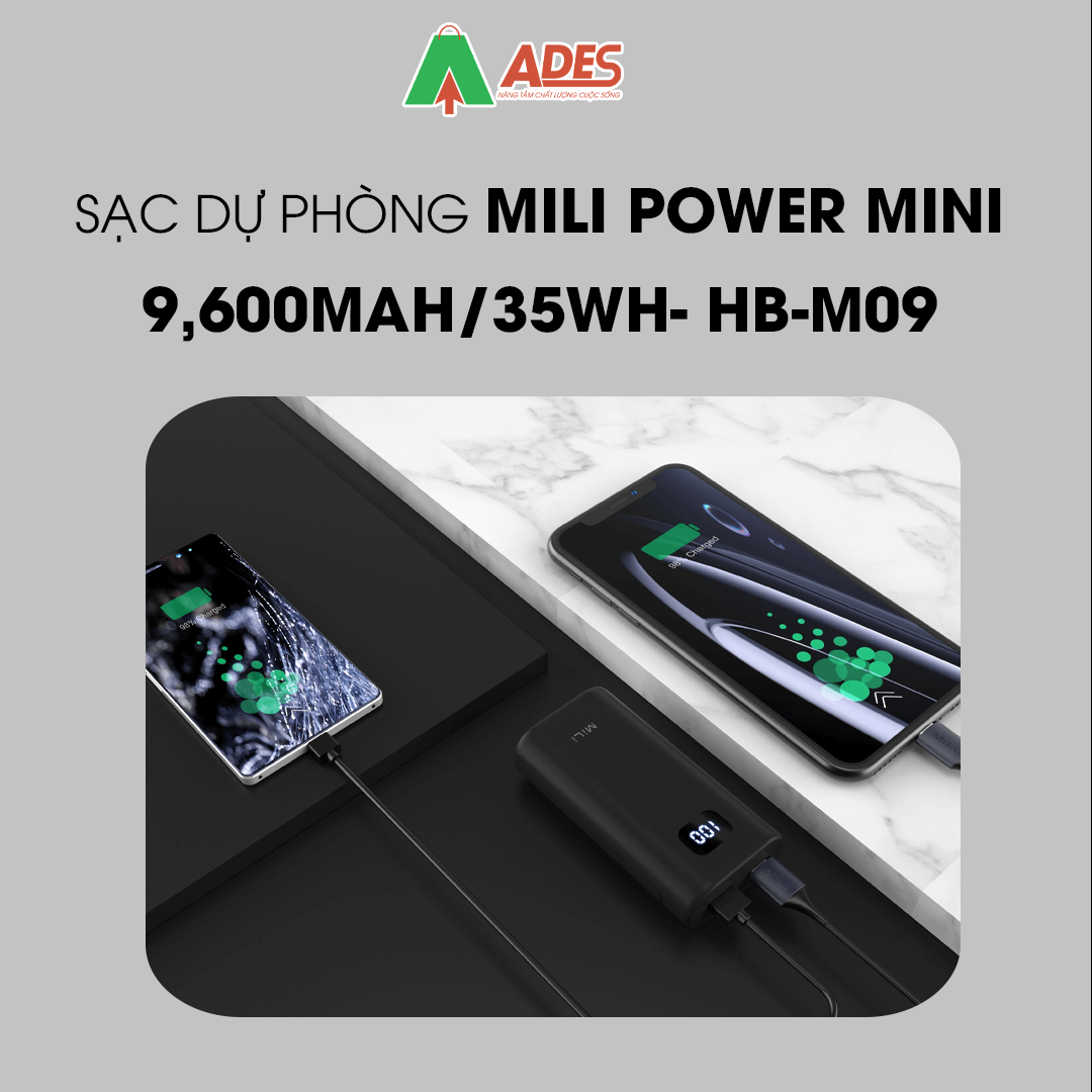 MiLi Power Mini 9,600mAh 