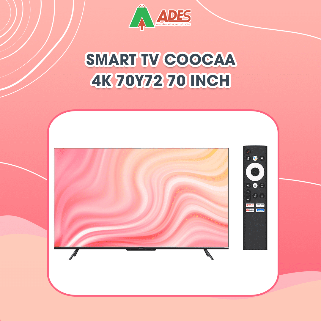 Smart TV Coocaa 4k 70Y72 70 inch