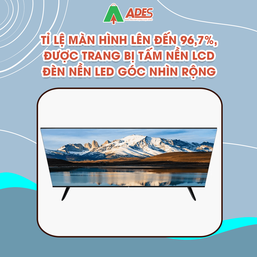 Smart Tivi Xiaomi EA43 43inch tam nen LCD den nen LED