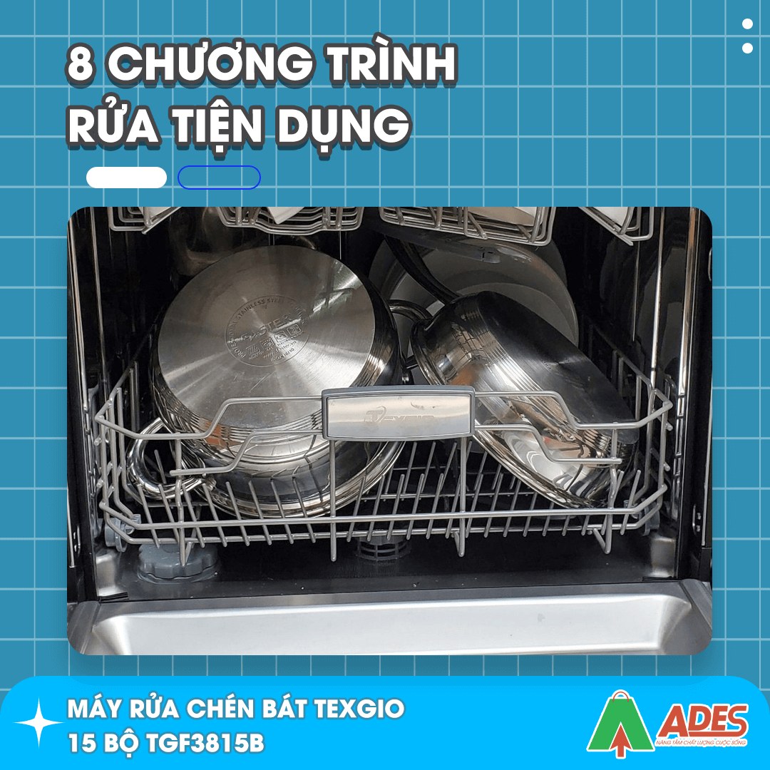 Texgio TGF3815B chuong trinh rua da dang