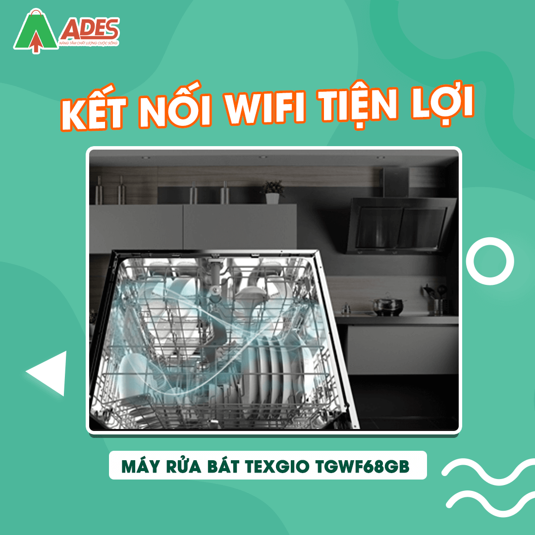 Texgio TGWF68GB model ket noi wifi