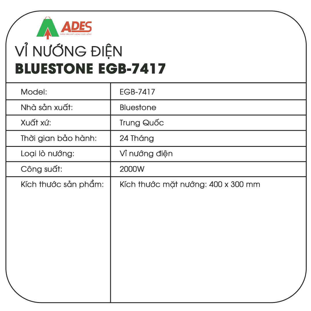 Vi nuong Bluestone EGB-7417