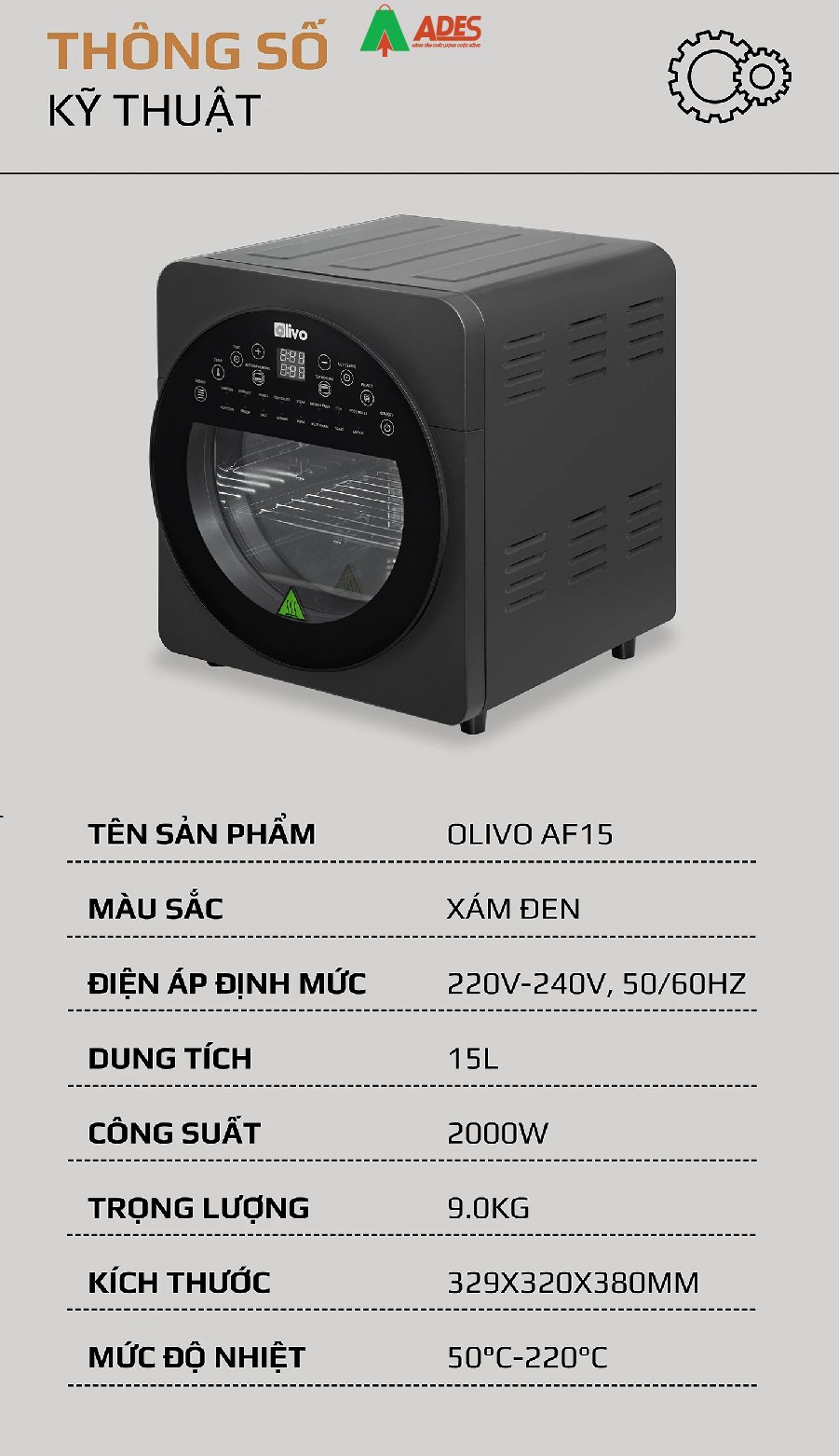 so sanh noi chien khong dau olivo af15 va noi chien khong dau kalite q12