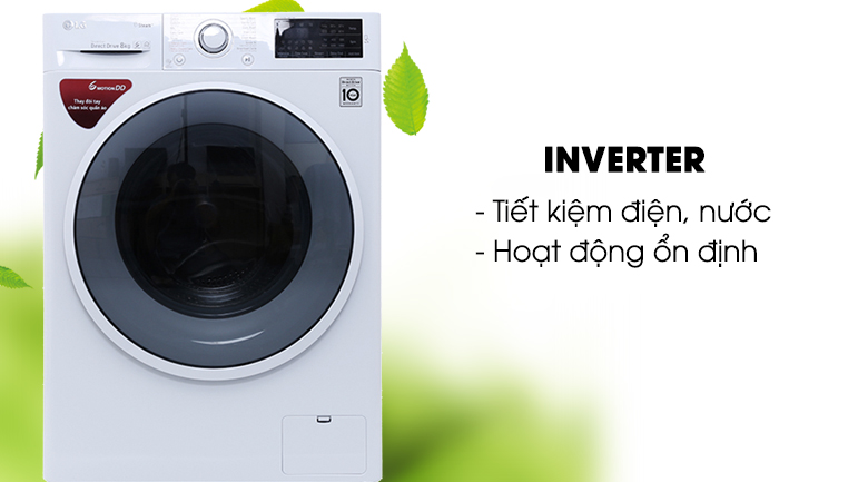 Máy giặt LG inverter có ưu điểm gì?