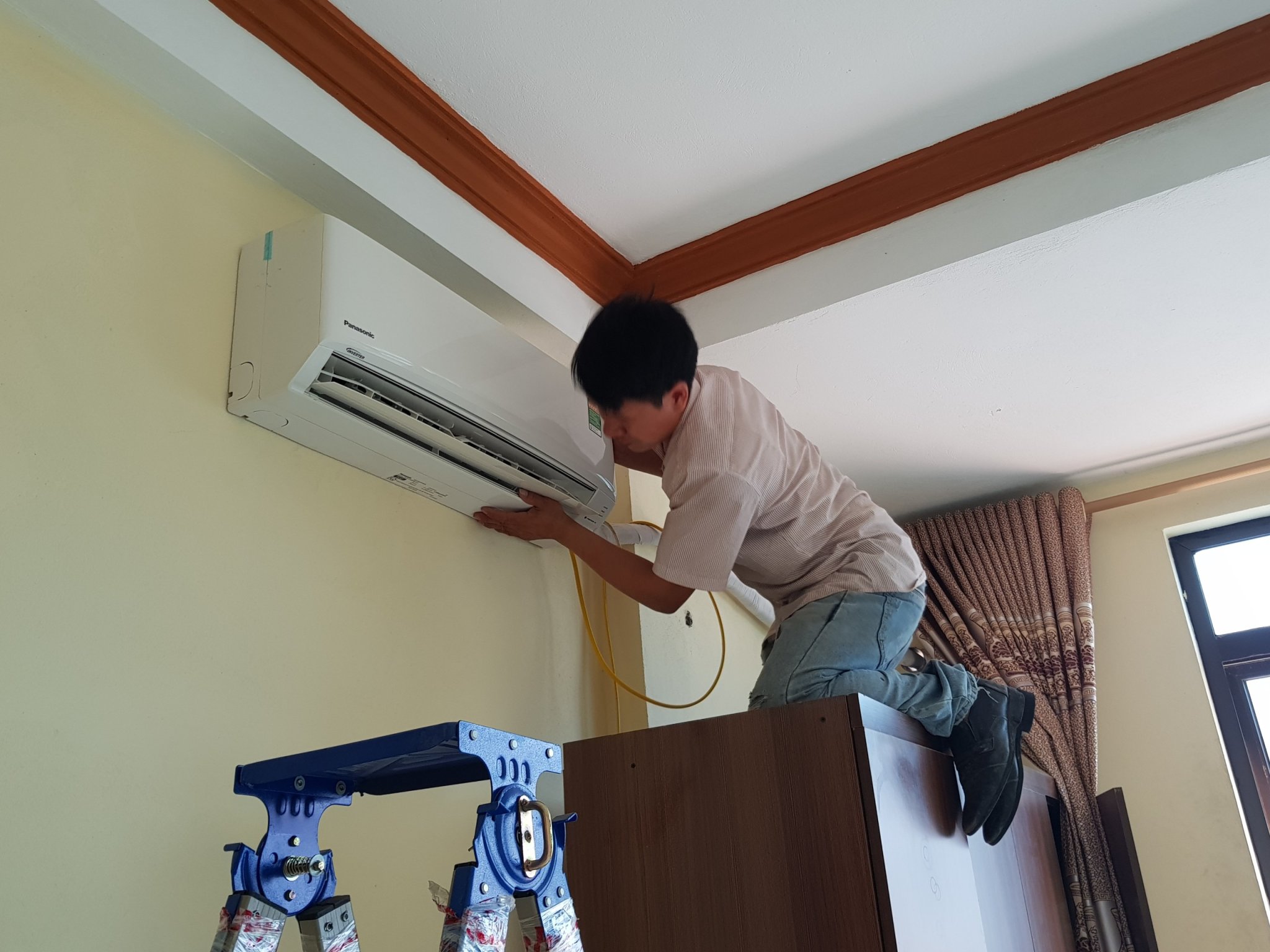 Quy trình bảo dưỡng máy điều hòa không khí.