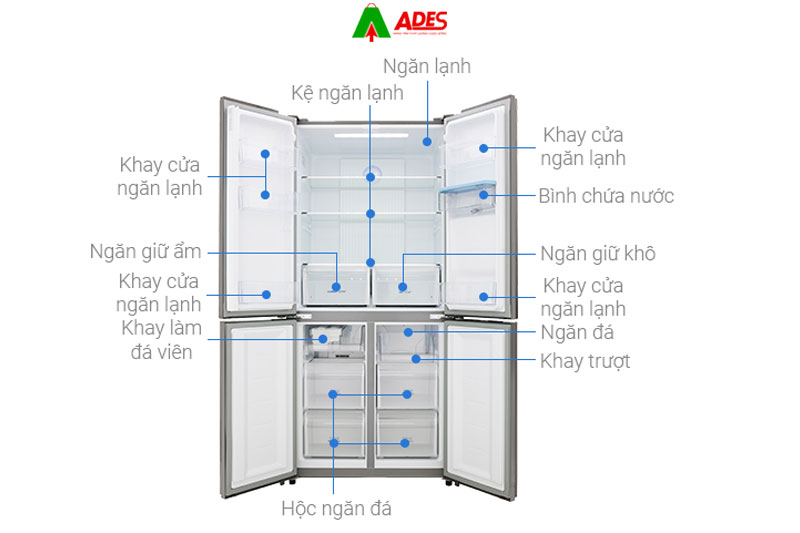 Tu lanh Aqua Inverter 456 lit AQR-IGW525EM GP