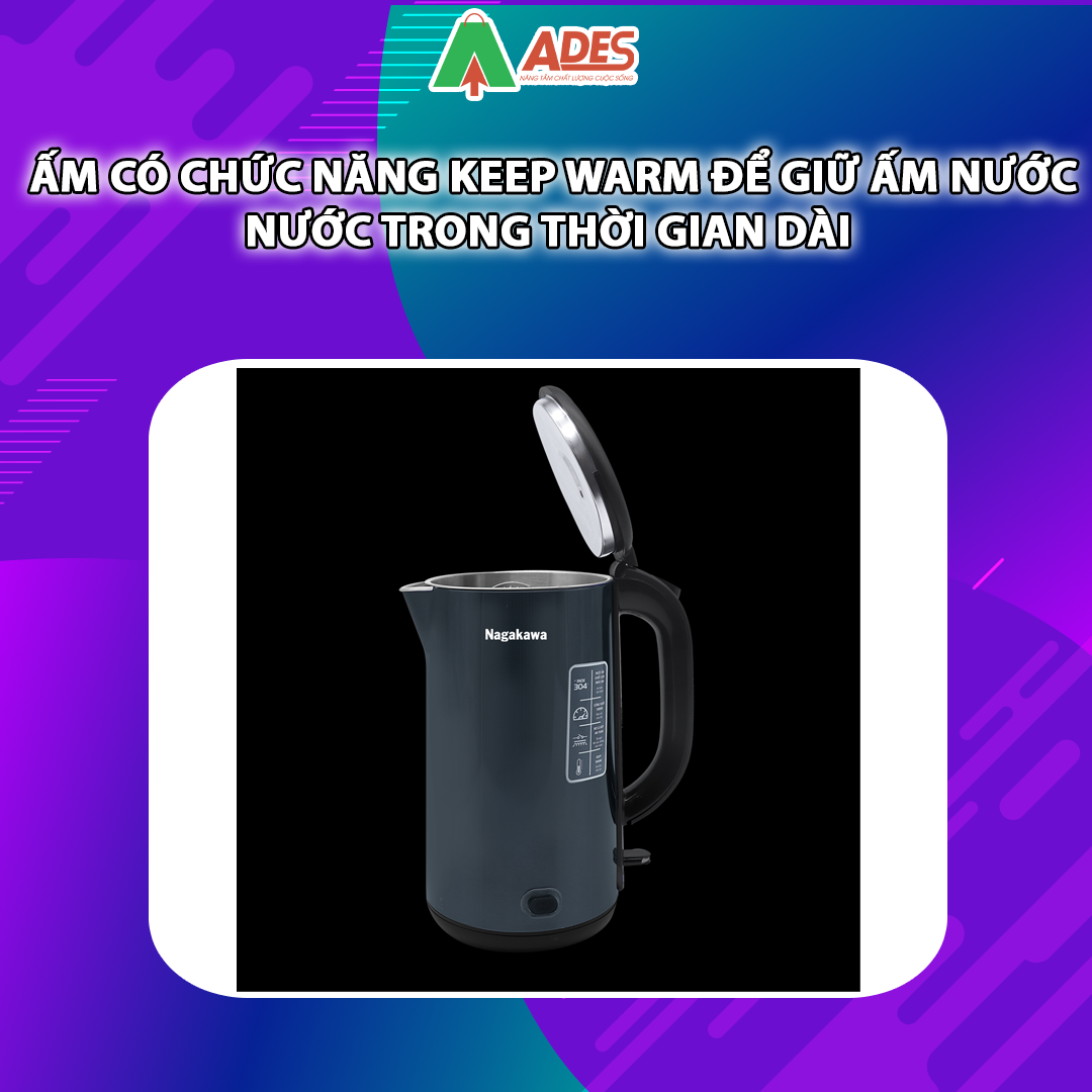 am sieu toc thuy tinh 1.8L Nagakawa NAG0319