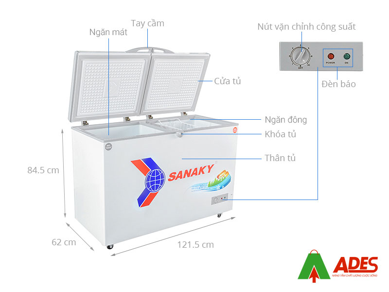 cau tao chi tiet cua tu dong Sanaky VH-3699W1