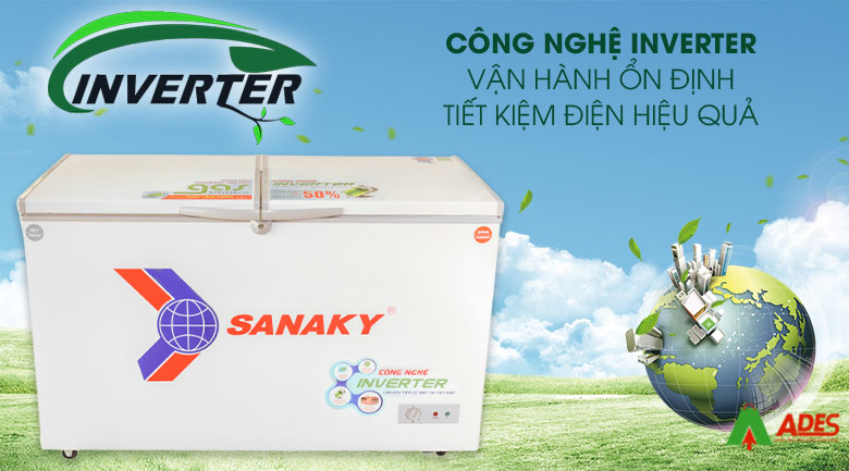 cong nghe inverter cua tu dong Sanaky VH-6699W3