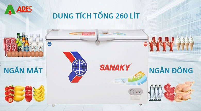 cau tao dung tich cua tu dong Sanaky VH-3699W1