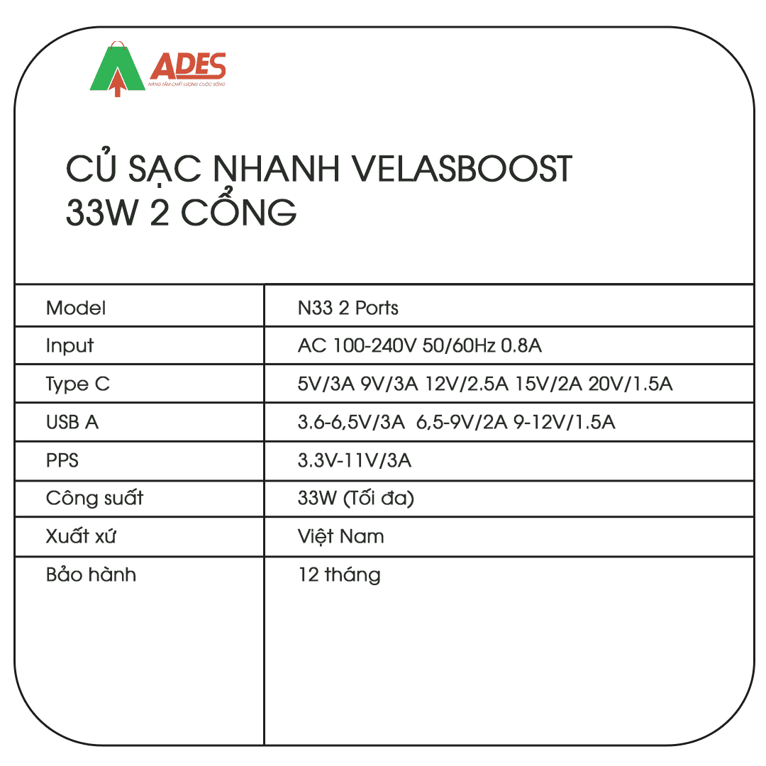 Sac Velasboost N33